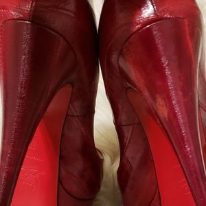 Christian Louboutin eel heels